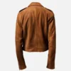 Men’s Classic Brown Suede Leather Jacket