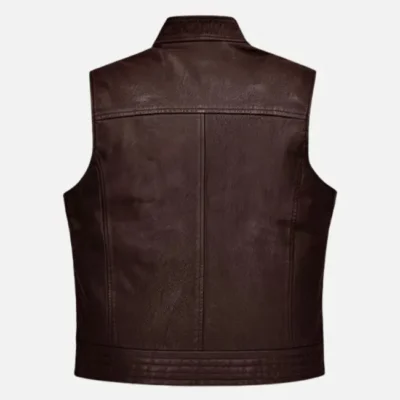 Men’s Vintage Road Shaper Leather Vest