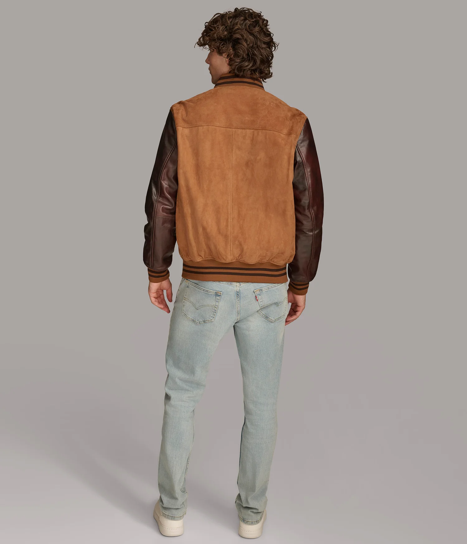 Sawyer Retro Varsity Letterman Jacket back