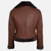 Women’s Classic Biker Shearling Leather Jacket