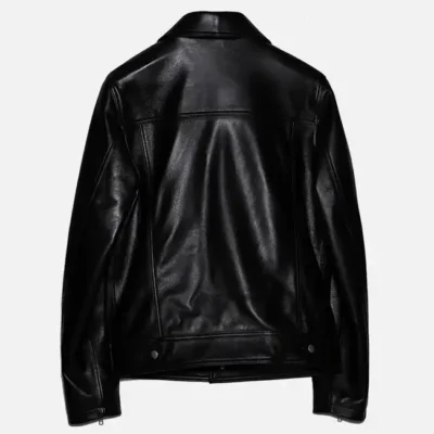 Women’s Classic Black Trucker Biker Jacket
