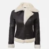 Women’s Timeless B3 Shearling Leather Aviator Jacket