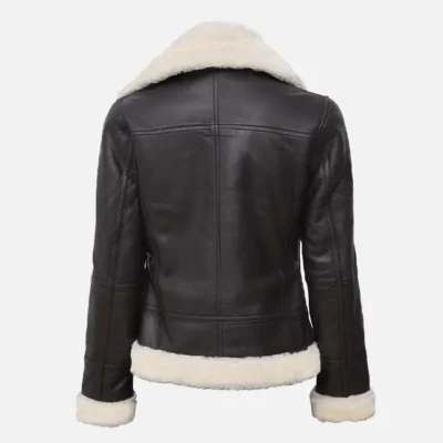 Women’s Timeless B3 Shearling Leather Aviator Jacket