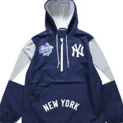 1999-World-Series-new-york-yankees-pullover-windbreaker-Jacket