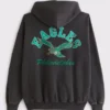 Abercrombie Philadelphia Eagles Graphic Popover Hoodie For Sale