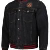 Atlanta United FC Classic Black Denim Jacket