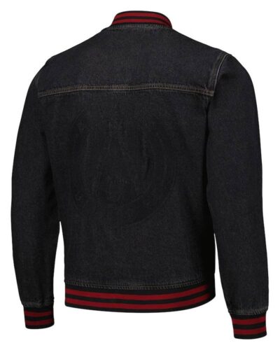 Atlanta United FC Classic Black Denim Jacket