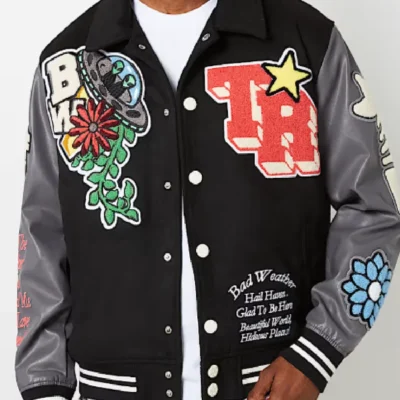BW x TR Limited Edition Patch Varsity Jacket