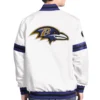 Baltimore Ravens Iconic Scout Varsity Jacket in Satin