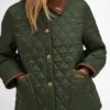 Barbour Heritage Olive Insulated Quilted Jacket