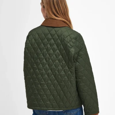 Barbour Heritage Olive Insulated Quilted Jacket