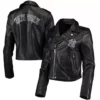 Black-New-York-Yankees-Moto-Full-Zip-Leather-Jacket