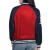 Boston Red Sox Classic Home Run Varsity Satin Jacket back