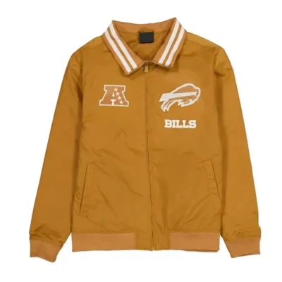 Buffalo Bills Bronze Team Logo Jacket