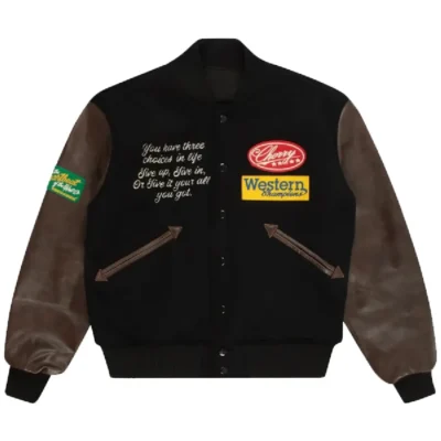 Cherry Rodeo Champ Retro Varsity Jacket