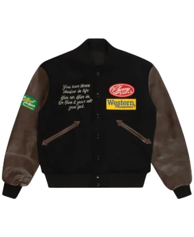 Cherry Rodeo Champ Retro Varsity Jacket