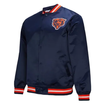 Chicago-Bears-Double-Down-Navy-Satin-Jacket