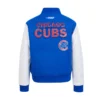 Chicago Cubs Classic Royal Wool-Leather Varsity Jacket