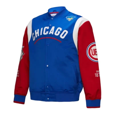 Chicago Cubs Cooperstown Vintage Team Satin Jacket