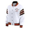 Cincinnati Bengals Classic White Fleece Jacket