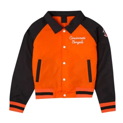 Cincinnati Bengals Orange & Black Retro Jacket