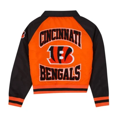 Cincinnati Bengals Orange & Black Retro Jacket