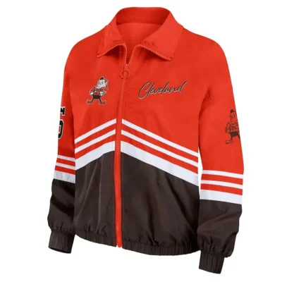 Cleveland Browns Signature Throwback Windbreaker