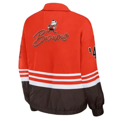 Cleveland Browns Signature Throwback Windbreaker