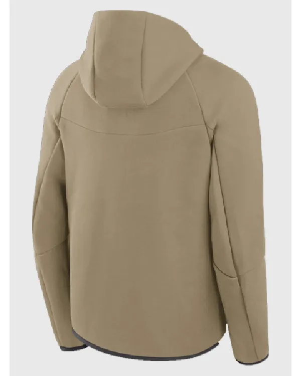 Detroit-Lions-Mens-Brown-Tech-Sports-Windrunner-Hoodie1