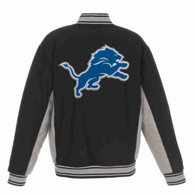 Detroit-Lions-Wool-Black-and-Grey-Jacket-1
