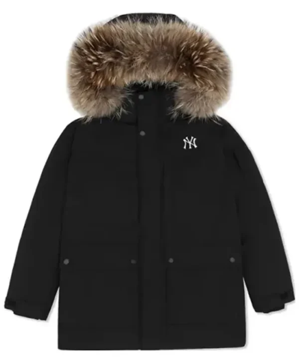 Fur-Parka-Heavy-Mid-Down-new-york-yankees-winter