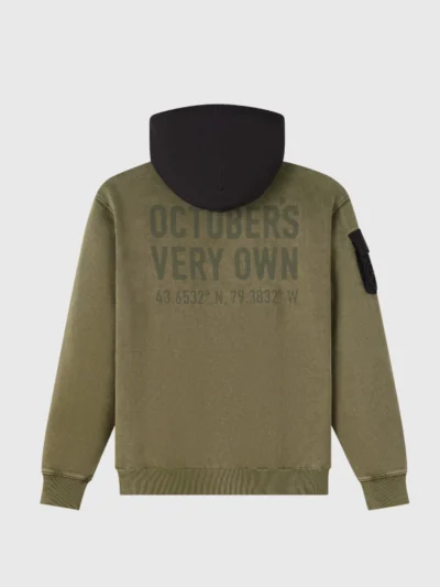 Garment-Dyed Hoodie by OVO x Alpha Industries