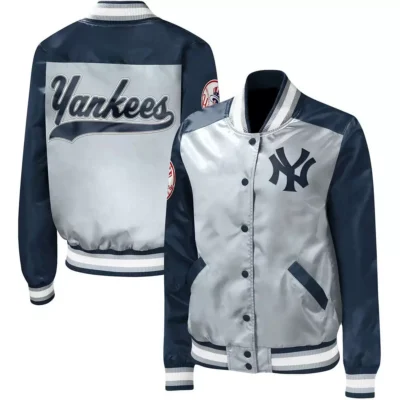 Gray-New-York-Yankees-Legend-Full-Snap-Satin-Jacket
