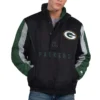 Green Bay Packers Prime Time Gridiron Half-Zip Jacket