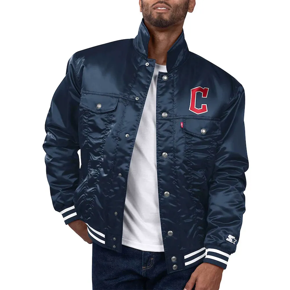 Guardians Premium Navy & Silver Tab Trucker Jacket