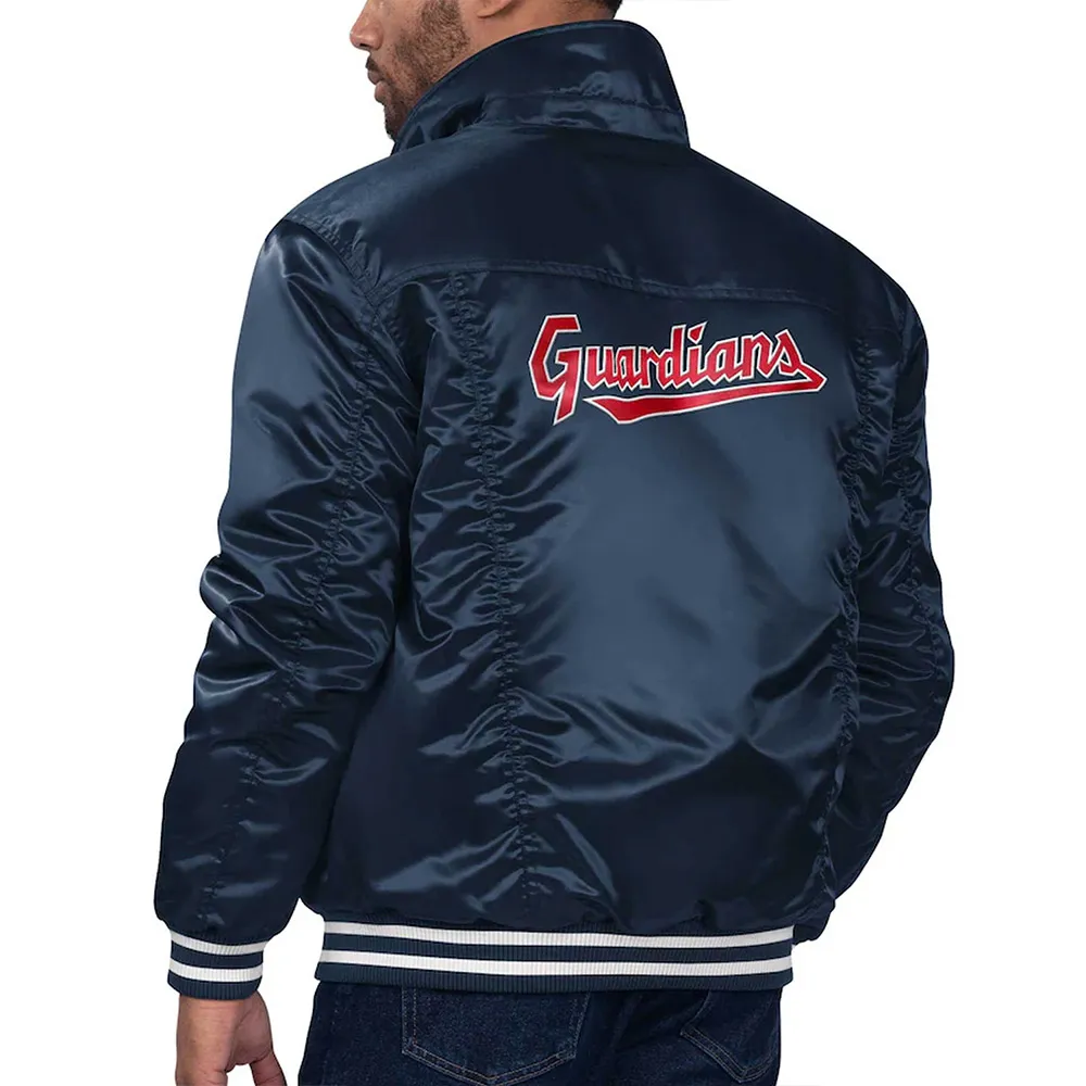 Guardians Premium Navy & Silver Tab Trucker Jacket