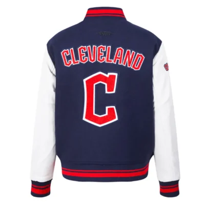 Guardians Retro Rib-Trim Varsity Jacket
