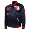 Guardians Satin Navy Fusion Jacket