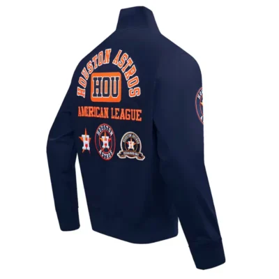 Houston Astros Navy Area Code Jacket