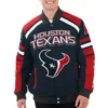 Houston Texans Premium Power Forward Racing Jacket