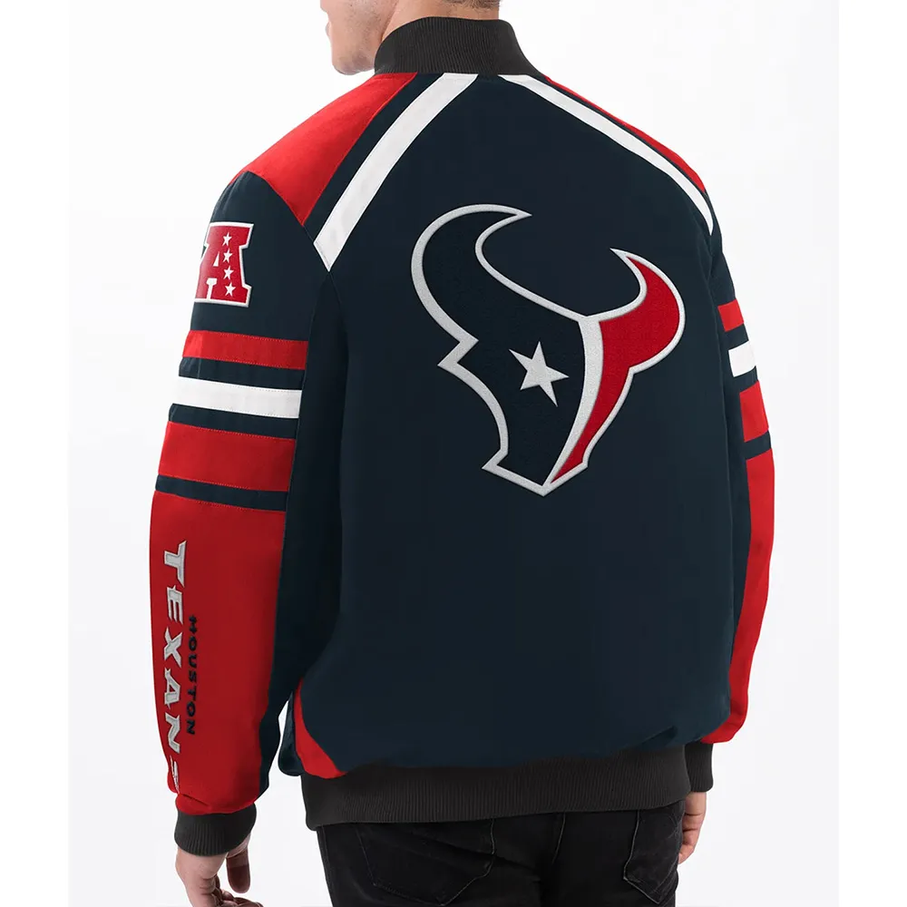 Houston Texans Premium Power Forward Racing Jacket