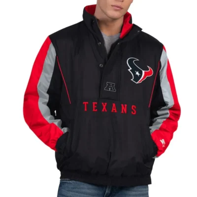 Houston Texans Prime Time Gridiron Half-Zip Jacket
