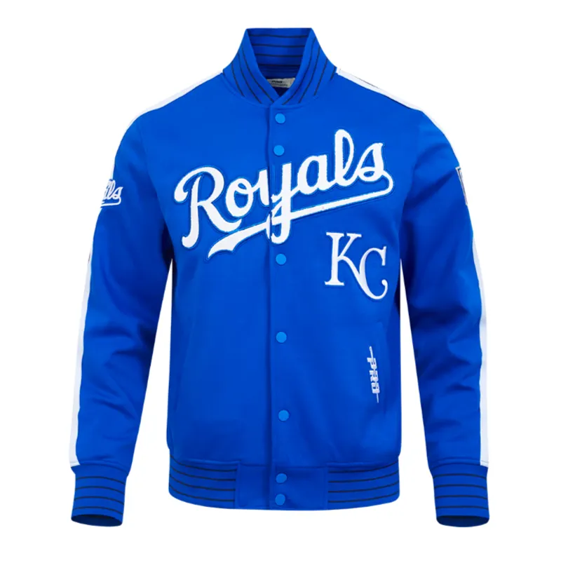 KC Royals Official Logo Game Day Royal Jacket