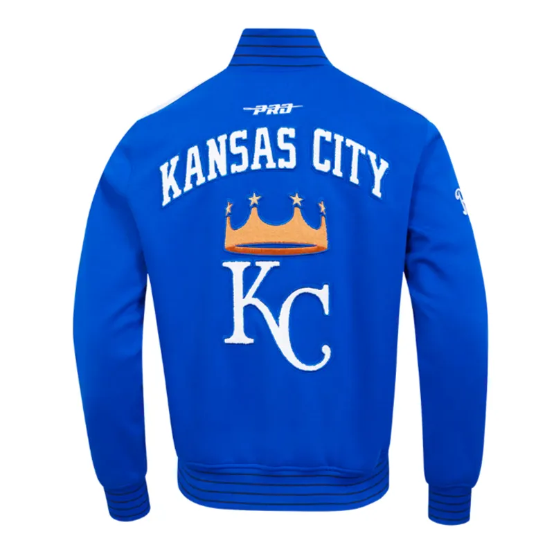 KC Royals Official Logo Game Day Royal Jacket