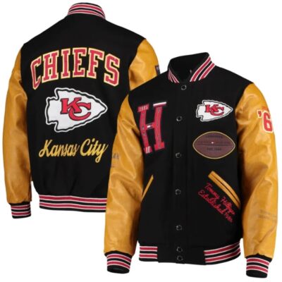 Kansas-City-Chiefs-Black-Tan-Varsity-Jacket