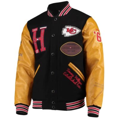 Kansas-City-Chiefs-Black-Tan-Varsity-Jacket