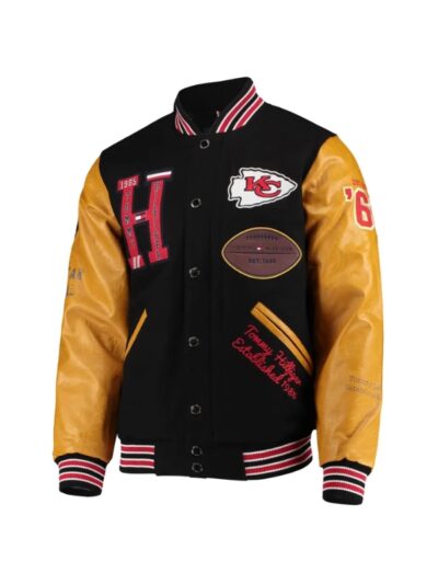 Kansas-City-Chiefs-Black-Tan-Varsity-Jacket