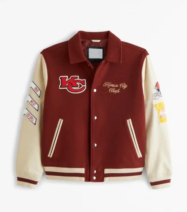 Kansas-City-Chiefs-Bomber-Jacket front