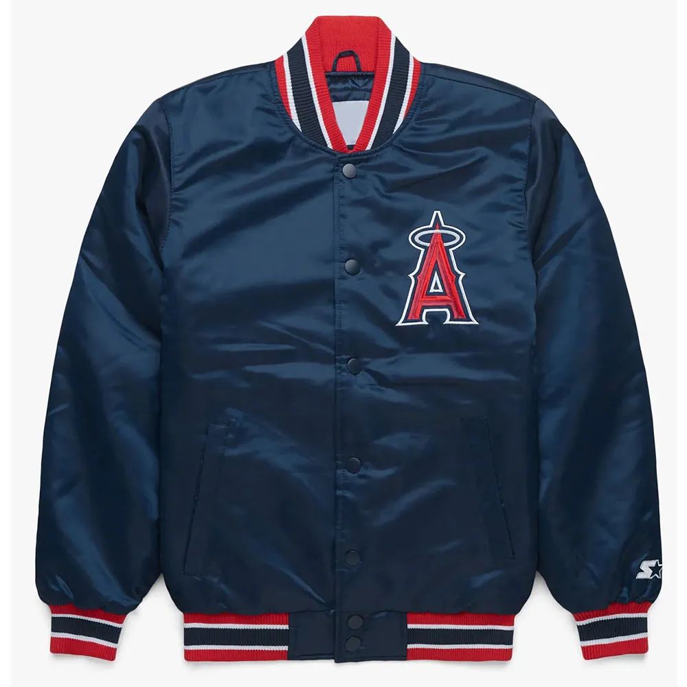 Los Angeles Angels Classic Navy Bomber Jacket