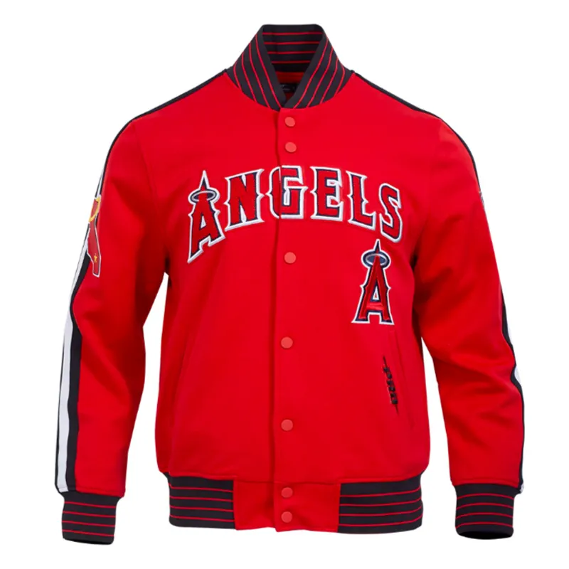 Los Angeles Angels Game Day Red Jacket with Current Logo
